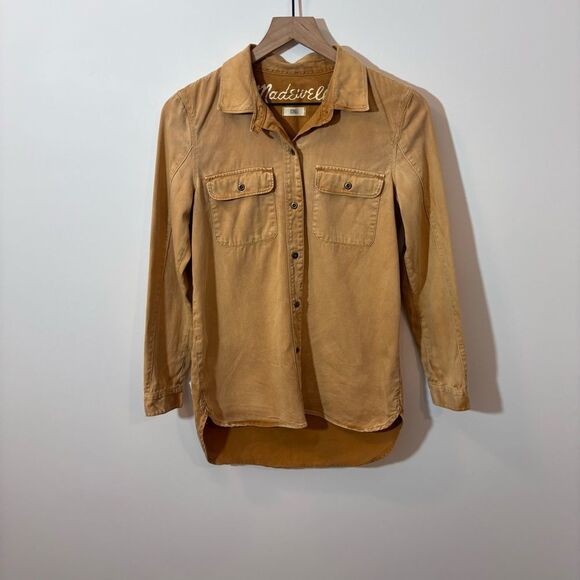 MADEWELL Tomboy Work Shirt Size XS 47515 - Picture 2 of 13